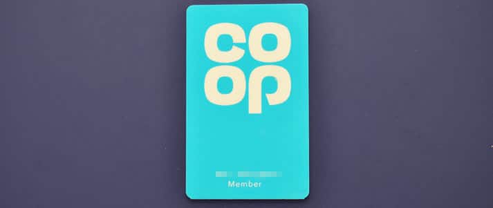 Co-op Membership card