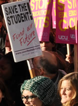 save the student protest