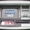 ATM with text: 'student banking 2023'